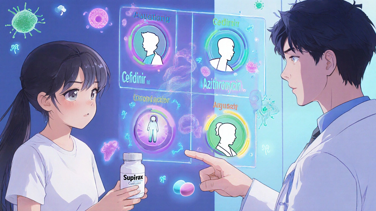 Compare Suprax (Cefixime) with Alternatives: What Works Best for Bacterial Infections