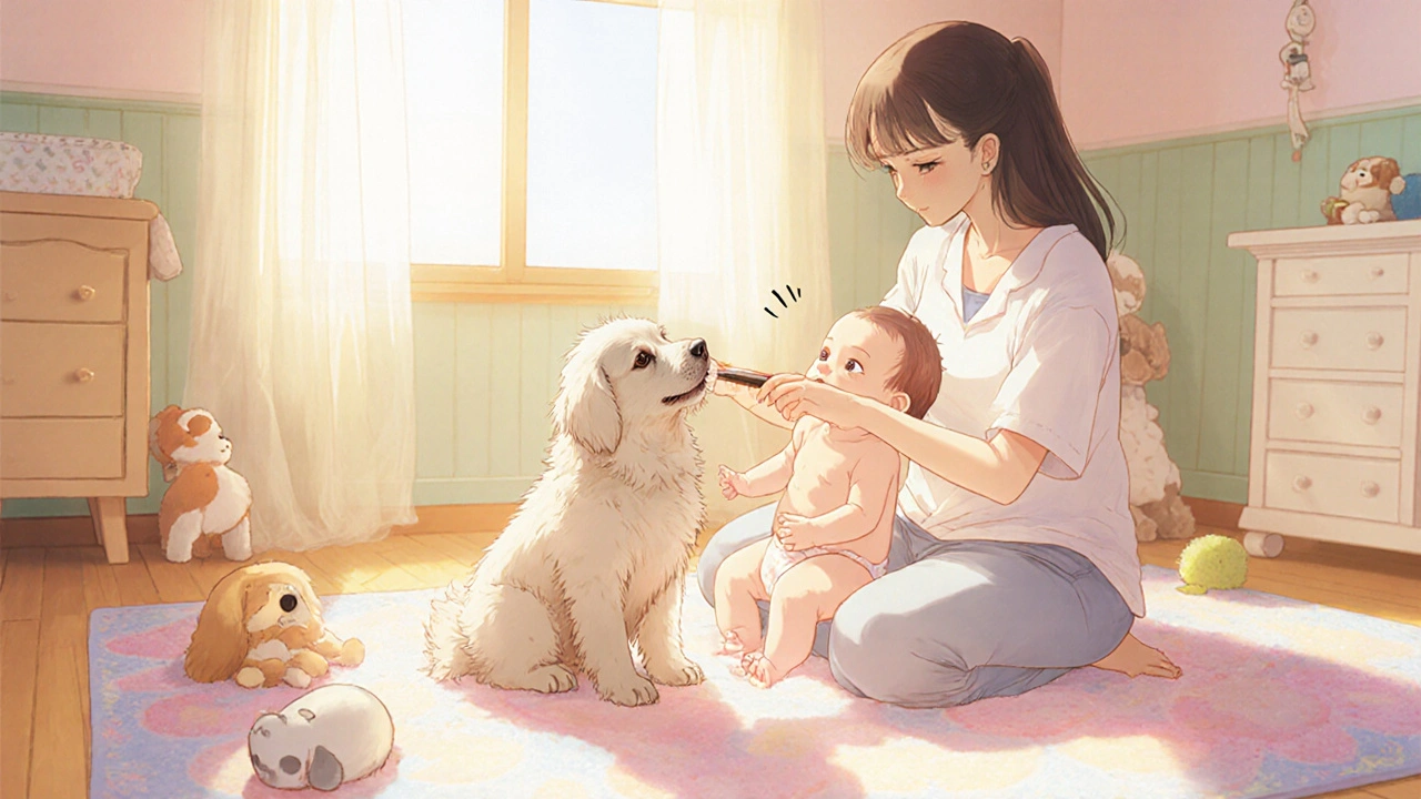 How Pets Help Infants Build Empathy and Find Companionship