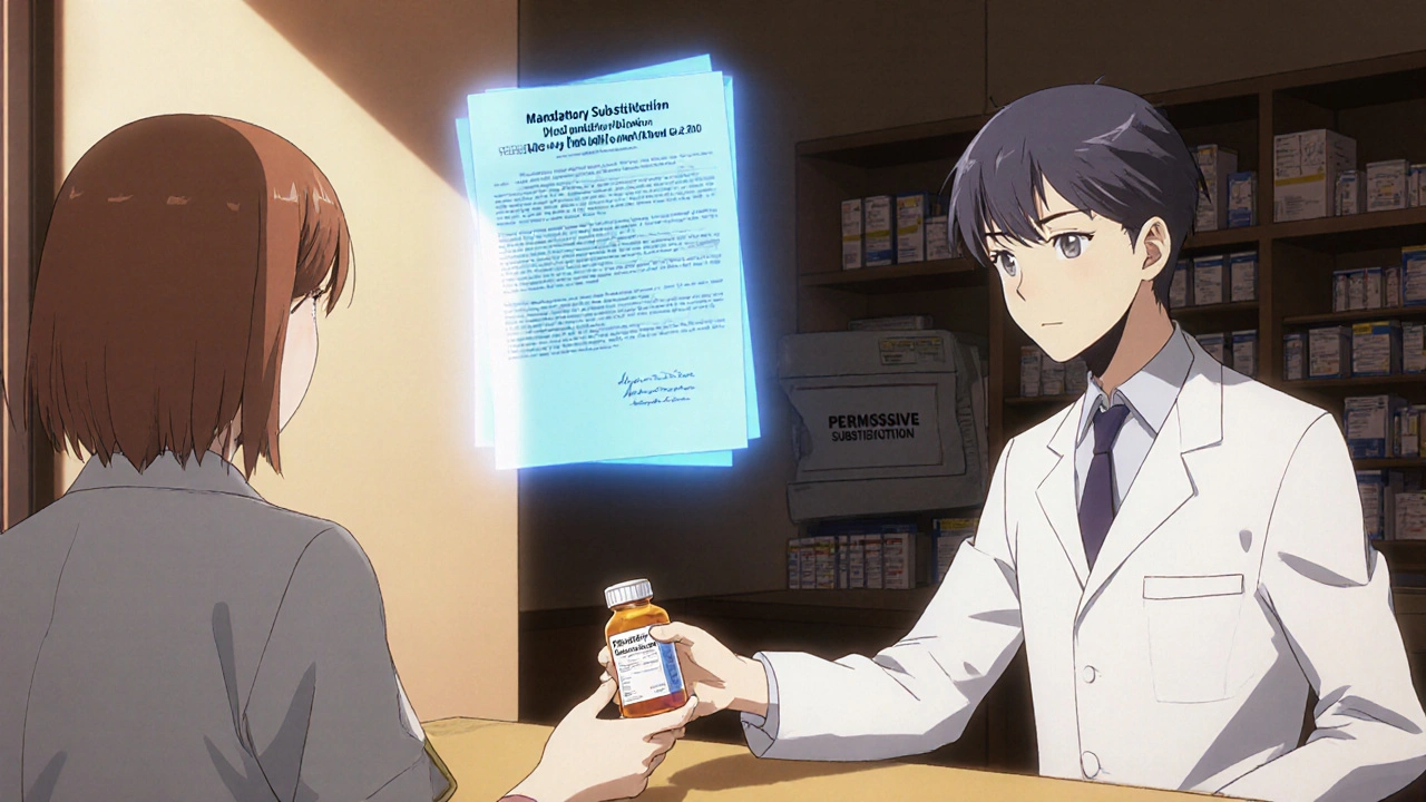 Mandatory vs Permissive Substitution: How State Laws Control Generic Drug Switching