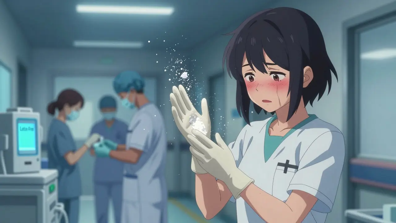 Latex Allergy: Understanding Cross-Reactivity and How to Manage It at Work