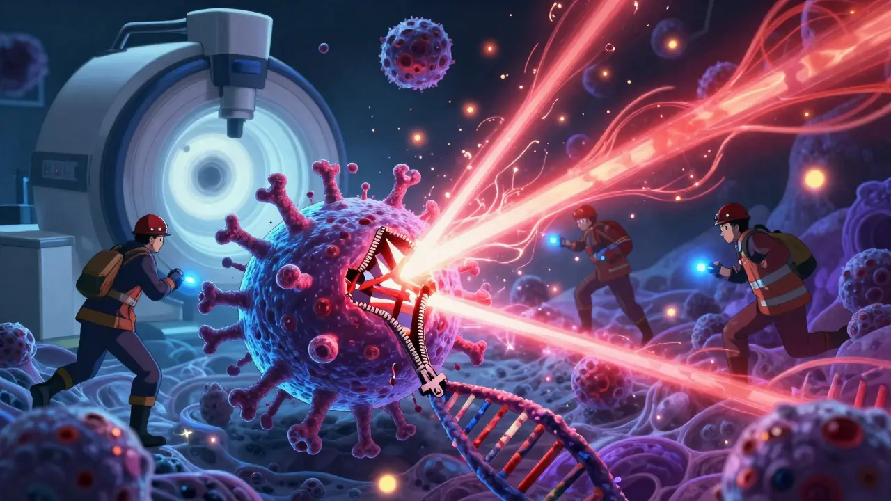 Radiation Therapy: How Radiation Kills Cancer Cells